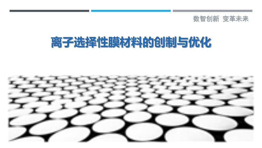 离子选择性膜材料的创制与优化_第1页