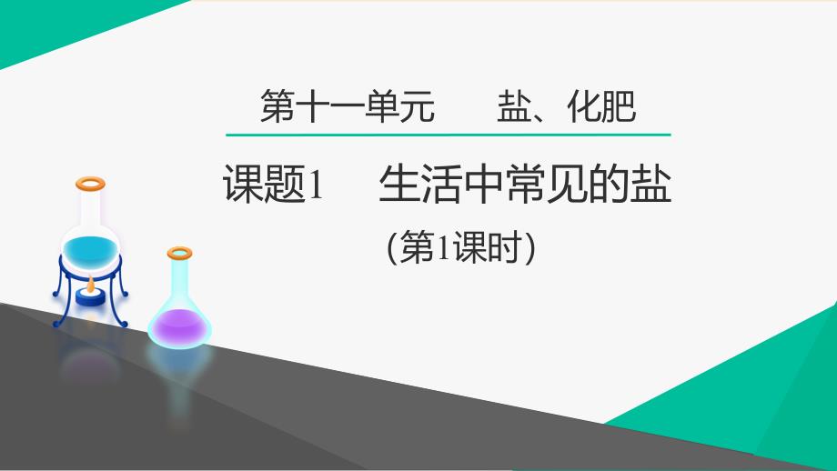 【化学】生活中常见的盐-2023-2024学年人教版化学九年级下册_第1页