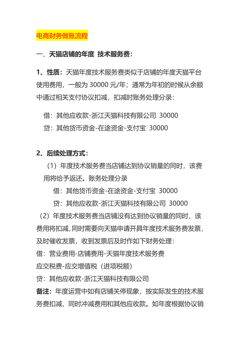 记账实操-电商财务做账流程_第1页