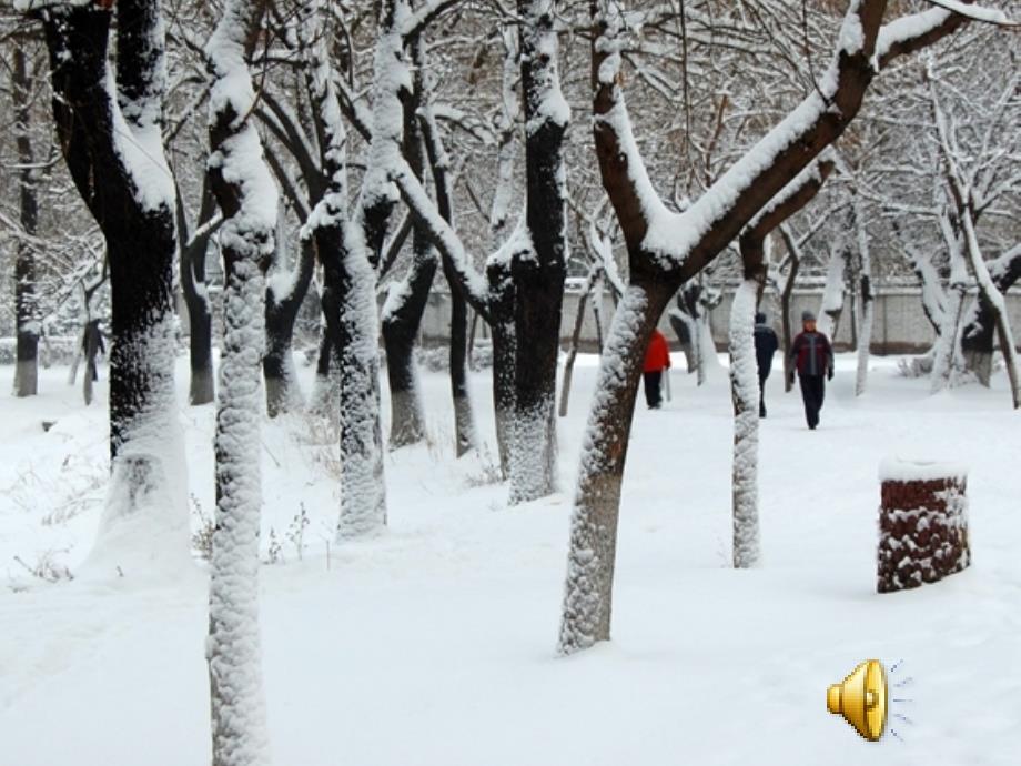 下雪的早晨【四年级上册语文】_第1页