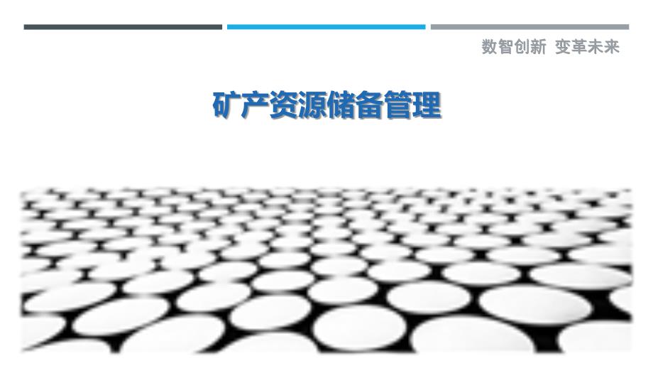 矿产资源储备管理-剖析洞察_第1页