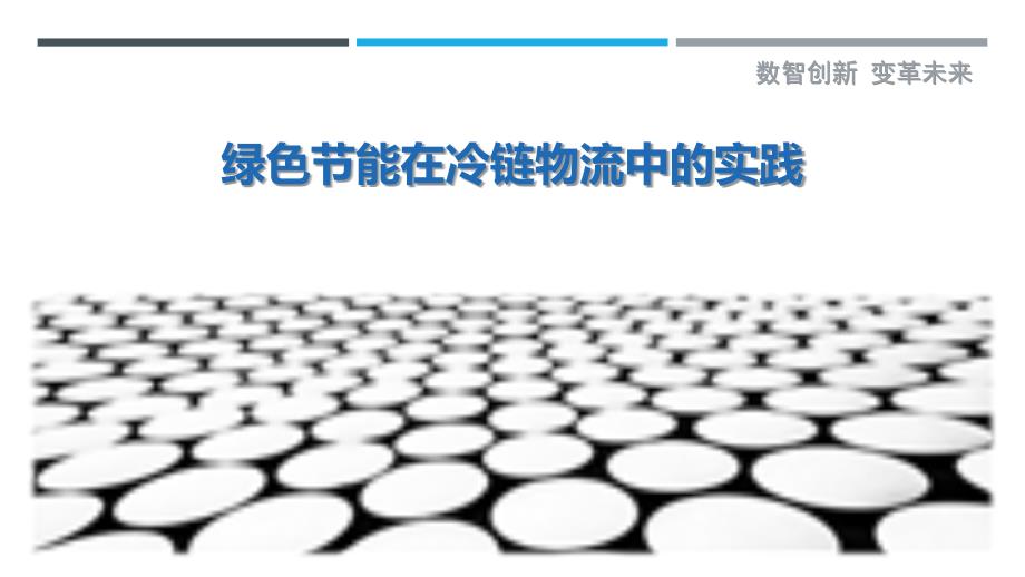 绿色节能在冷链物流中的实践-剖析洞察_第1页