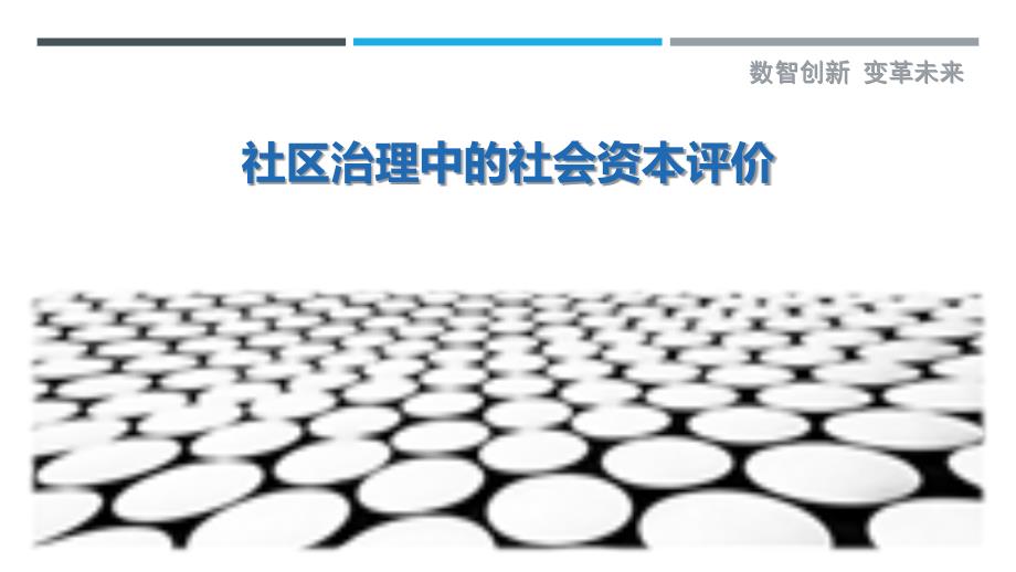 社区治理中的社会资本评价-剖析洞察_第1页
