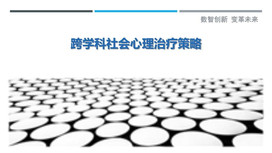 跨学科社会心理治疗策略-剖析洞察_第1页