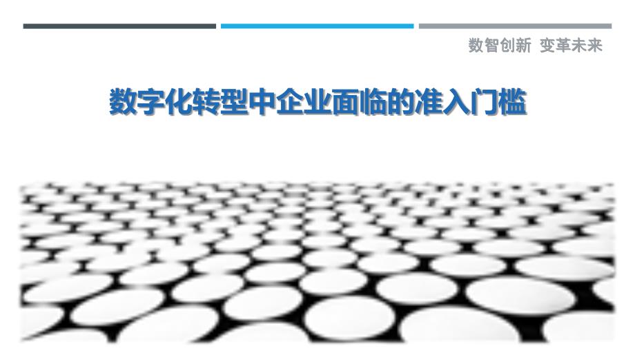数字化转型中企业面临的准入门槛-剖析洞察_第1页