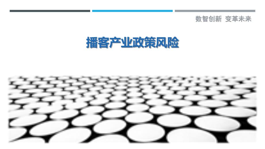 播客产业政策风险-剖析洞察_第1页