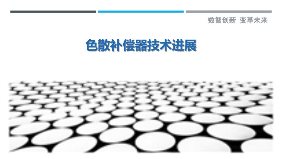 色散补偿器技术进展-剖析洞察_第1页