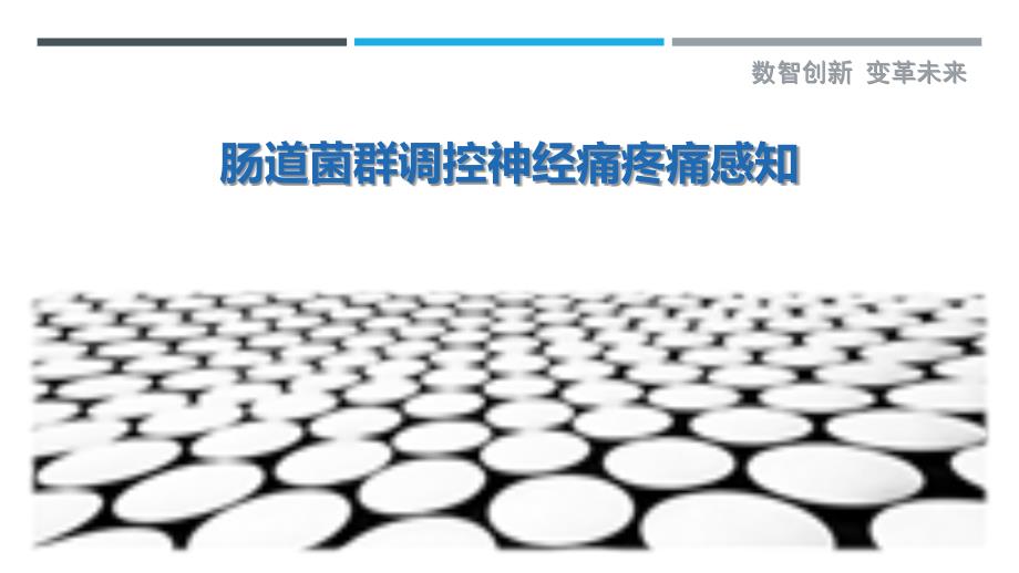 肠道菌群调控神经痛疼痛感知-剖析洞察_第1页