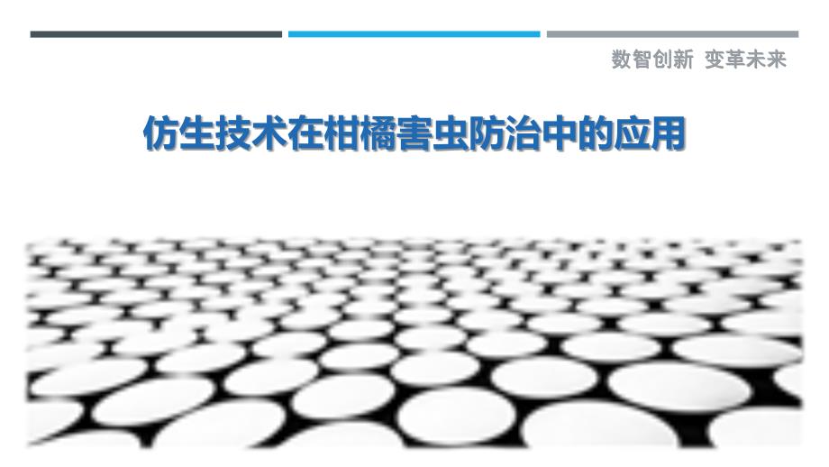 仿生技术在柑橘害虫防治中的应用-详解洞察_第1页
