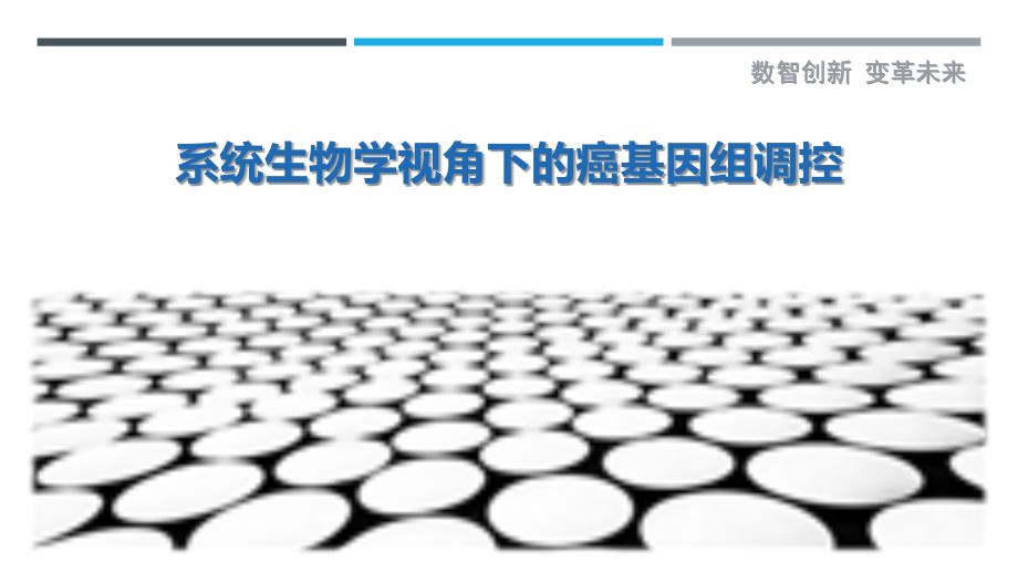 系统生物学视角下的癌基因组调控-详解洞察_第1页