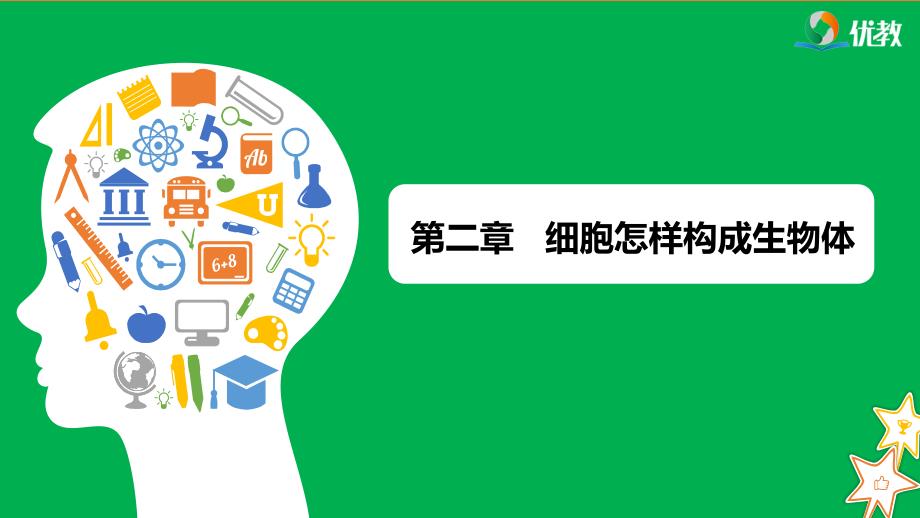 2021-2022学年生物七上《第二章 细胞怎样构成生物体》章末复习课件_第1页