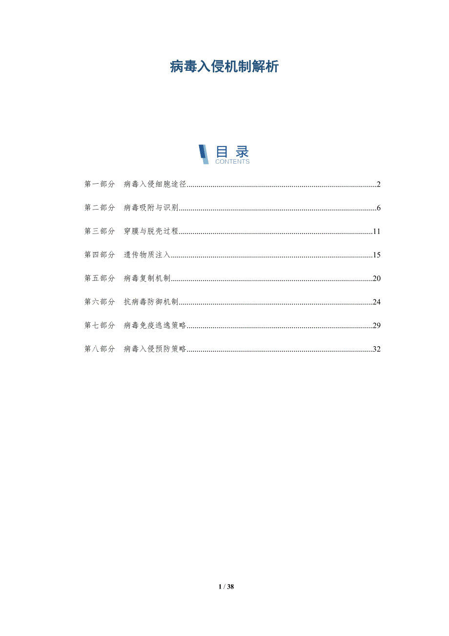 病毒入侵机制解析-详解洞察_第1页