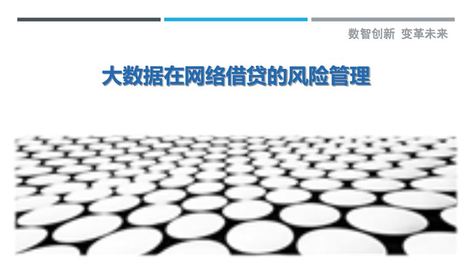 大数据在网络借贷的风险管理-详解洞察_第1页