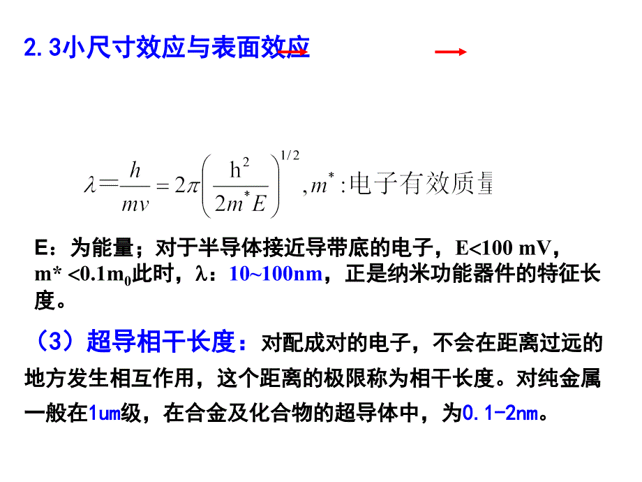 小尺寸效应与表面效应课件_第1页