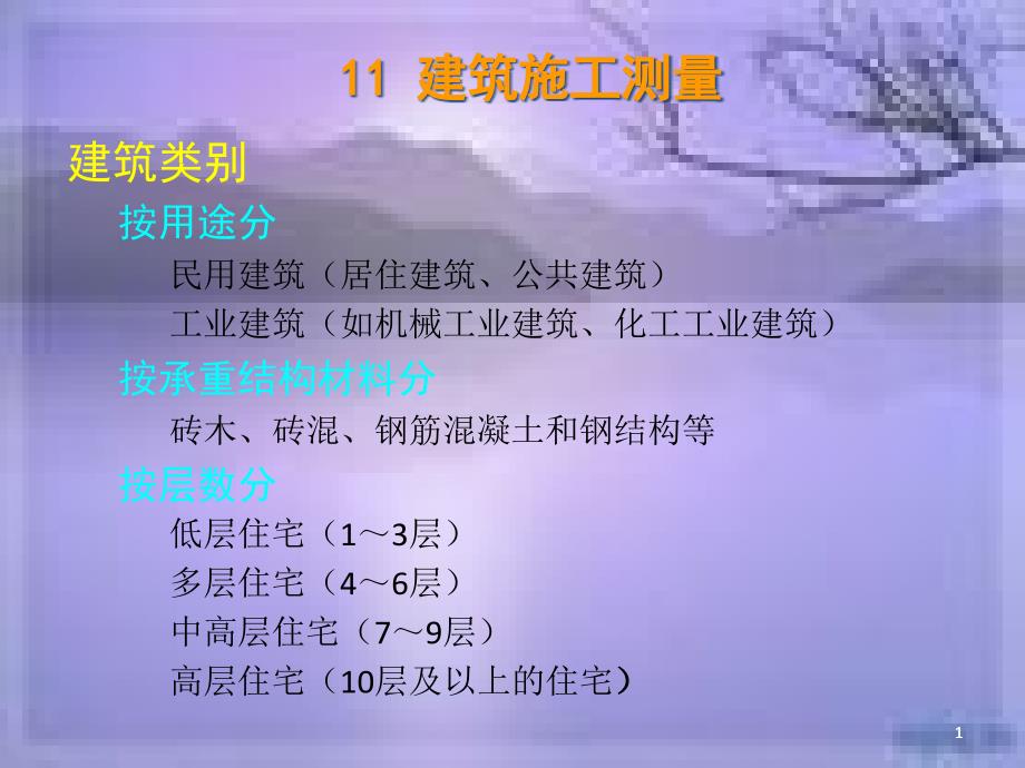 建筑施工测量课件_第1页