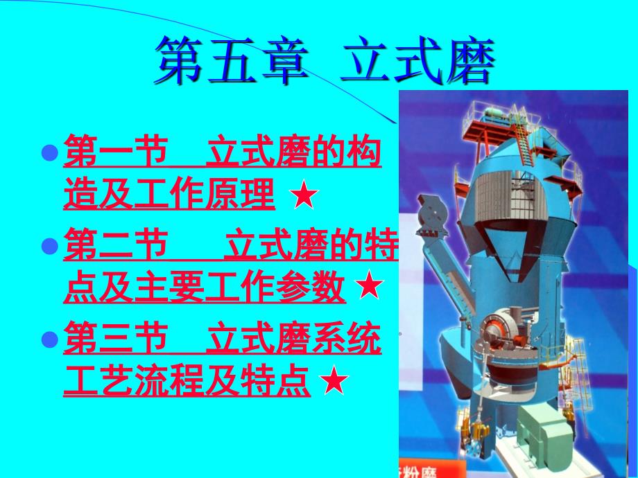 第五章立式磨课件_第1页
