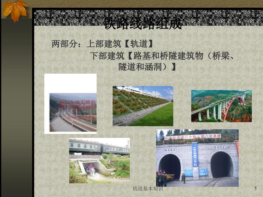 1、轨道组成及类型解析_第1页