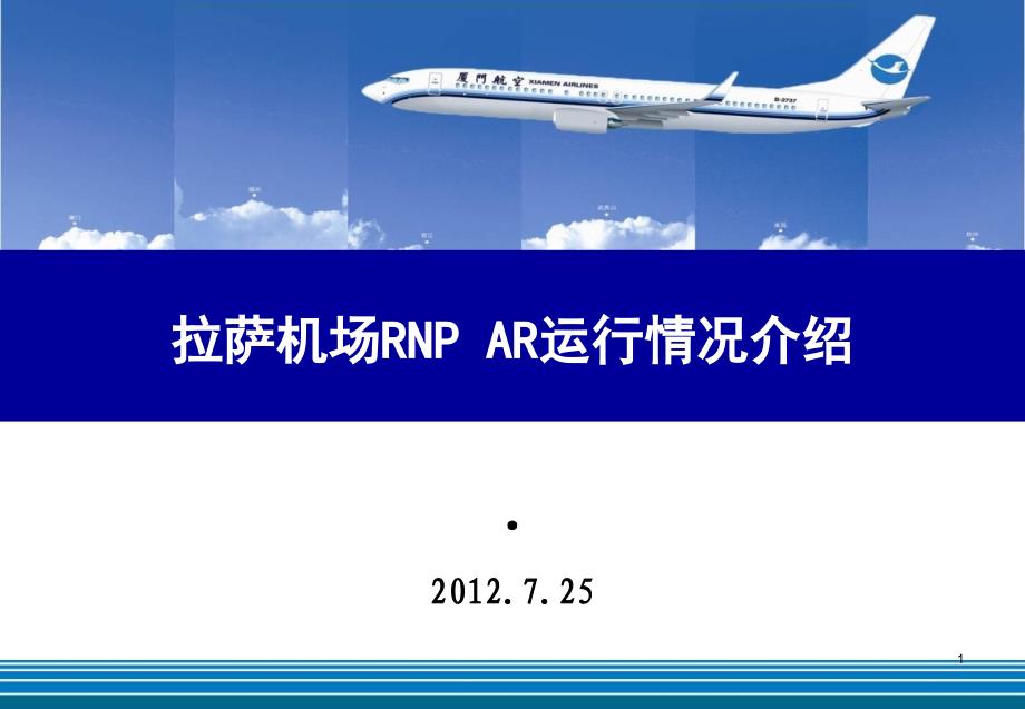 拉萨机场RNPAR运行情况介绍_第1页