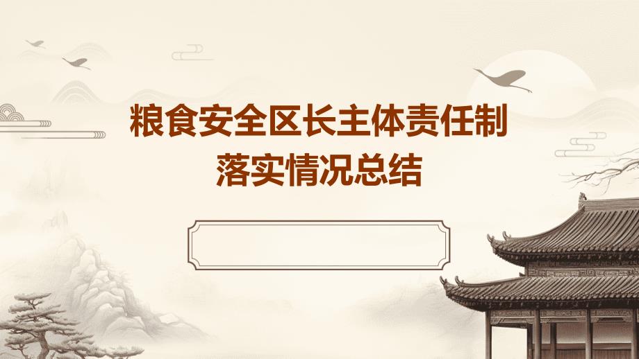 粮食安全区长主体责任制落实情况总结_第1页