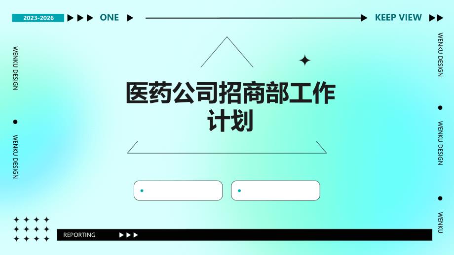 医药公司招商部工作计划_第1页