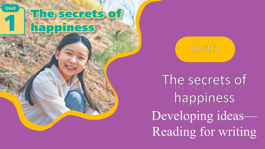 Unit 1 Developing ideas-Reading for writing 课件 2024-2025学年外研版（2024）七年级英语下册_第1页