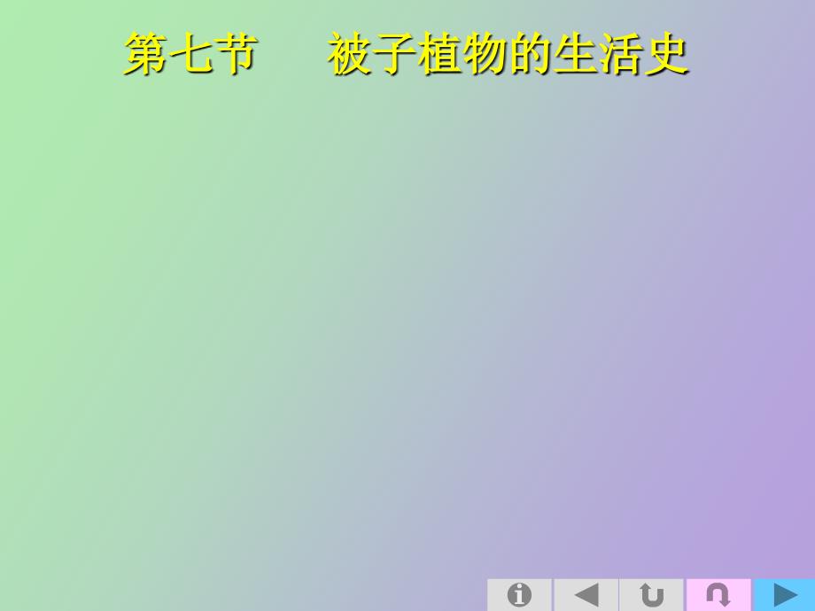 被子植物的生活史_第1页
