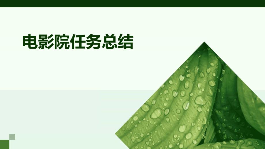 电影院任务总结ppt_第1页