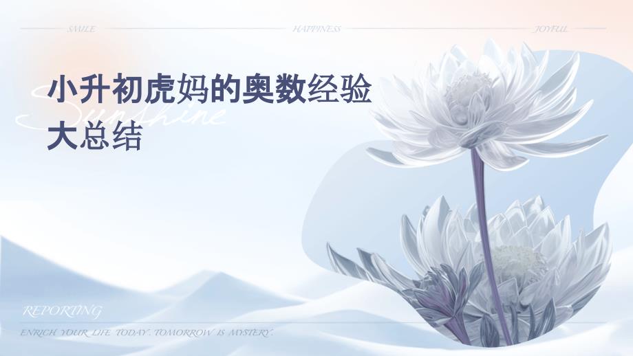 小升初虎妈的奥数经验大总结ppt_第1页