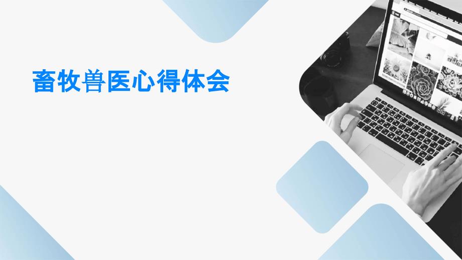 畜牧兽医心得体会ppt_第1页