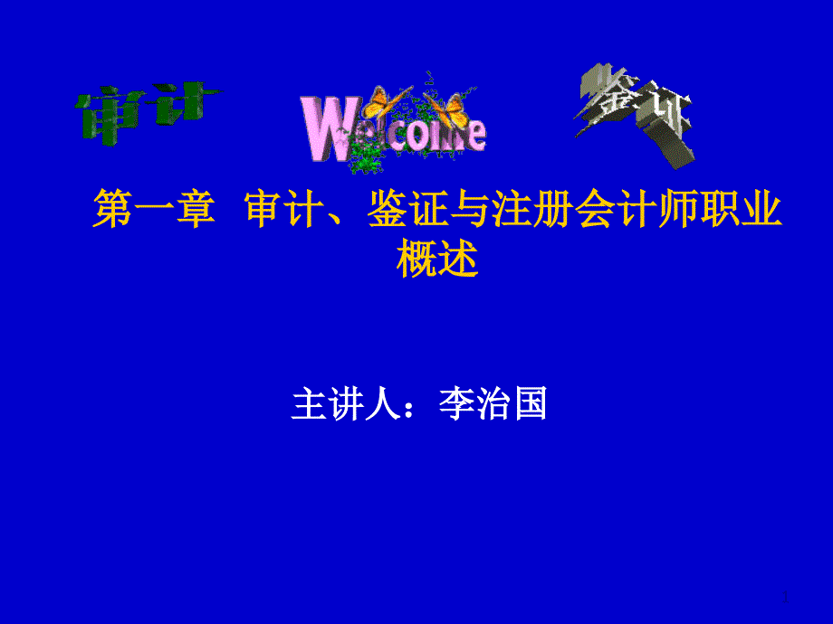 审计、鉴证与注册会计师职业_第1页