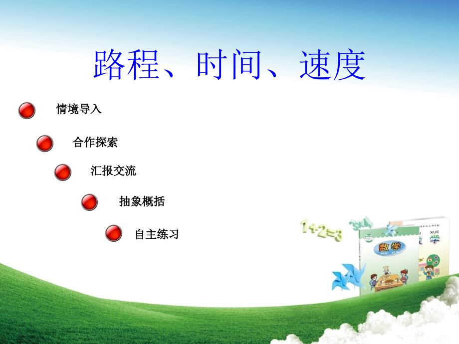 【公开课】速度、时间和路程间课件_第1页