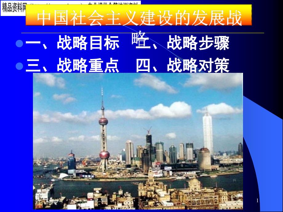 我国社会主义建设的发展战略cxvy_第1页