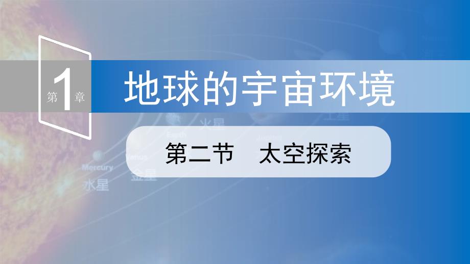 1.2 太空探索 课件 中图版（2024）七年级上册地理 (1)_第1页