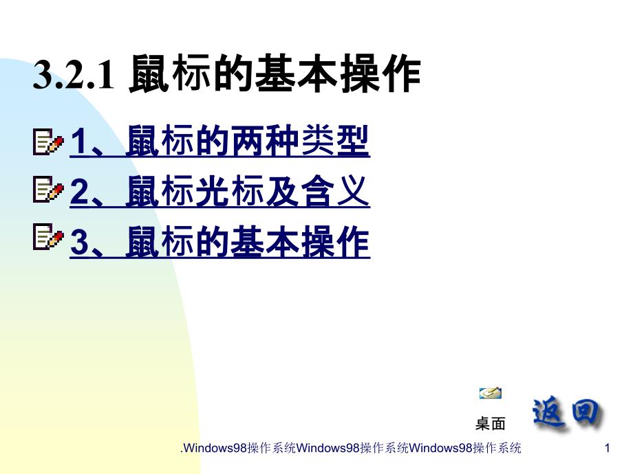 《鼠标的基本操作》课件_第1页
