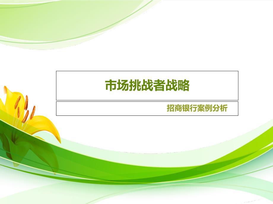 市场挑战者战略_第1页