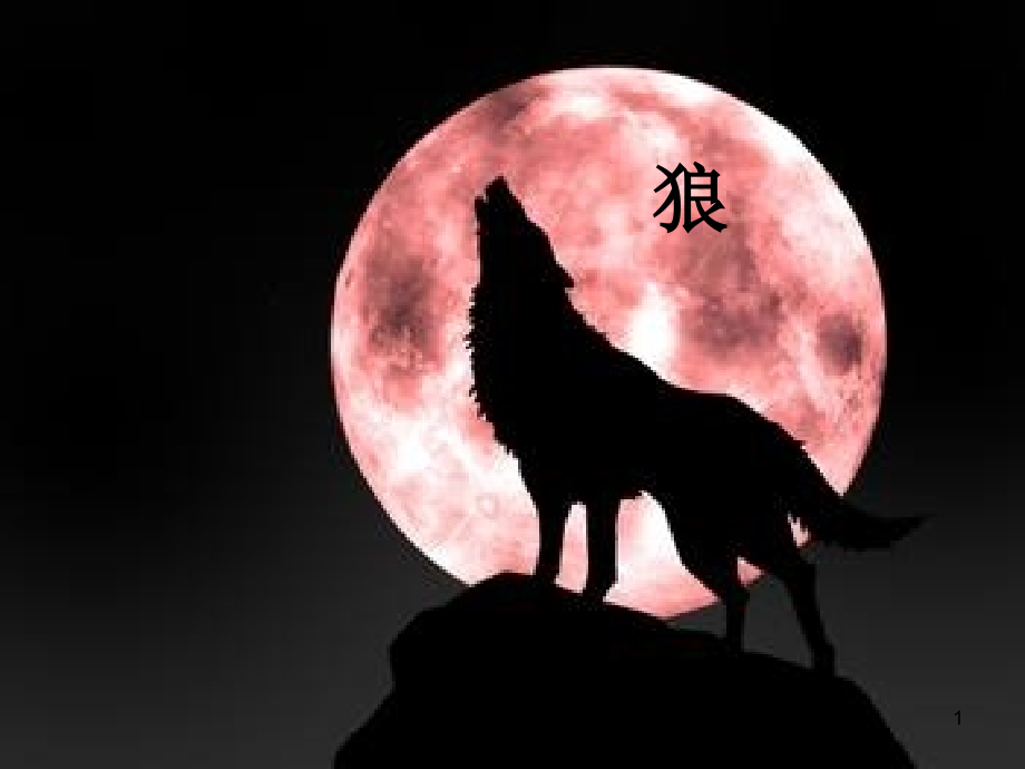 《狼》文言文课件_第1页