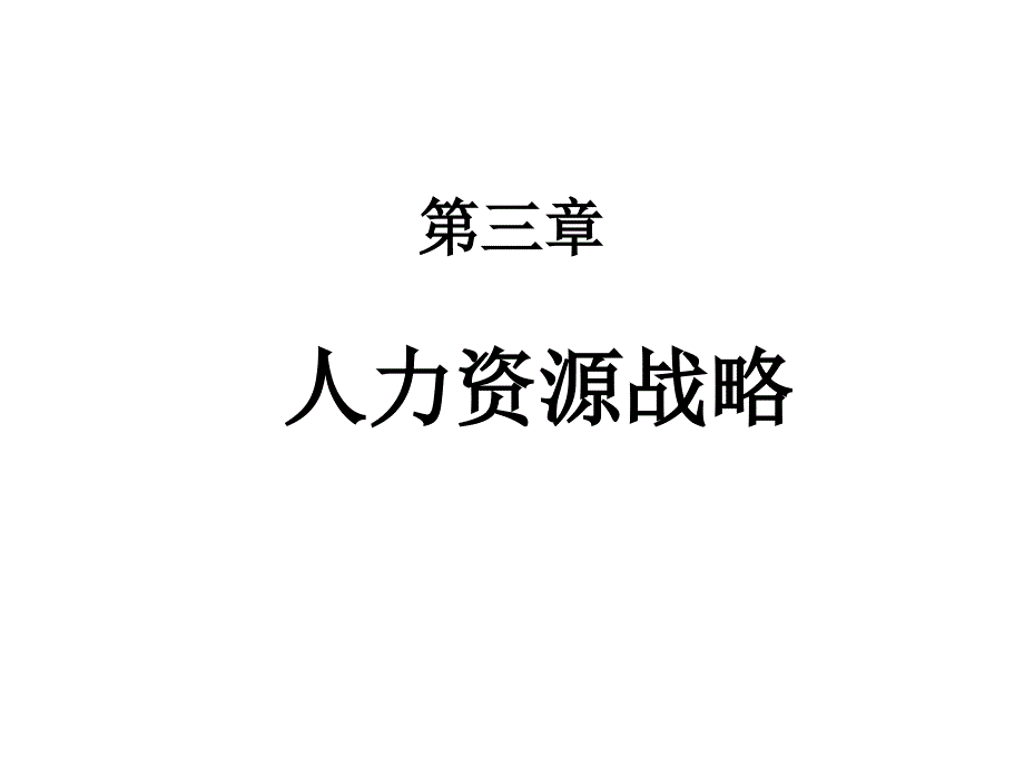 人力资源战略-(2)_第1页
