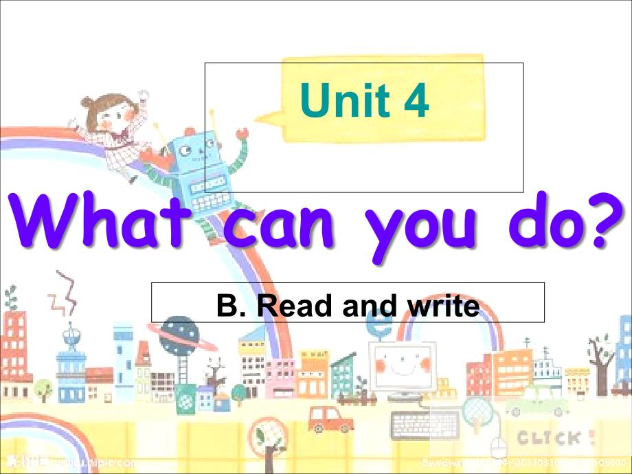 PEP人教版小学英语五年级上册《Unit4-What-can-you-do-Read-and-write》优课ppt课件_第1页