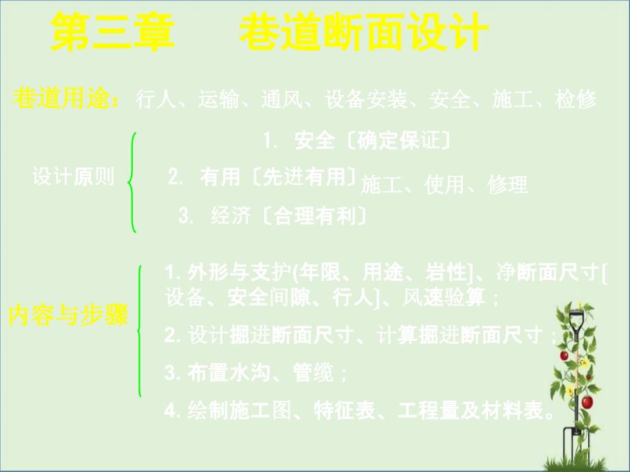 04第三章---巷道断面设计分析_第1页