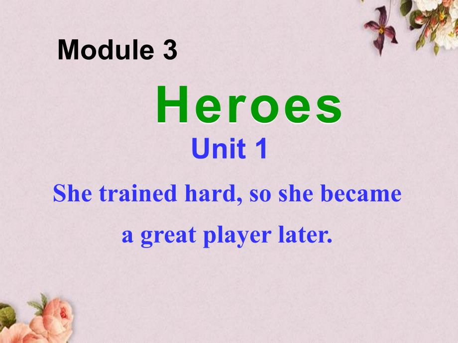 九年级英语上册-Module-3-Heroes-Unit-1课件_第1页