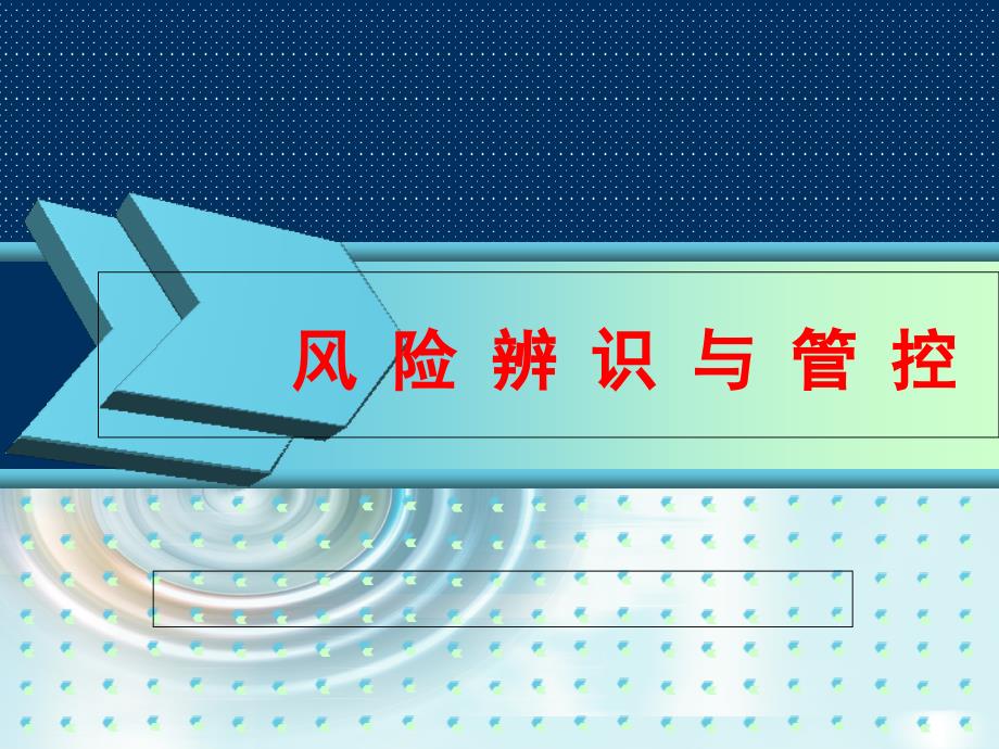 安全生产风险辨识与管控_第1页