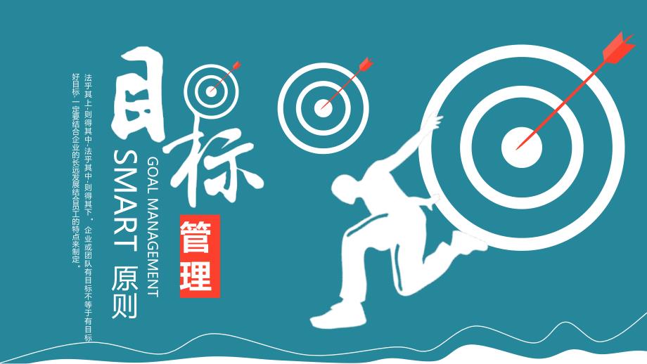 目标管理SMART原则PPT模板_第1页