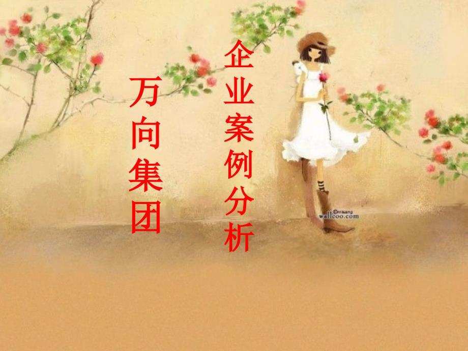 万向管理案例课件_第1页