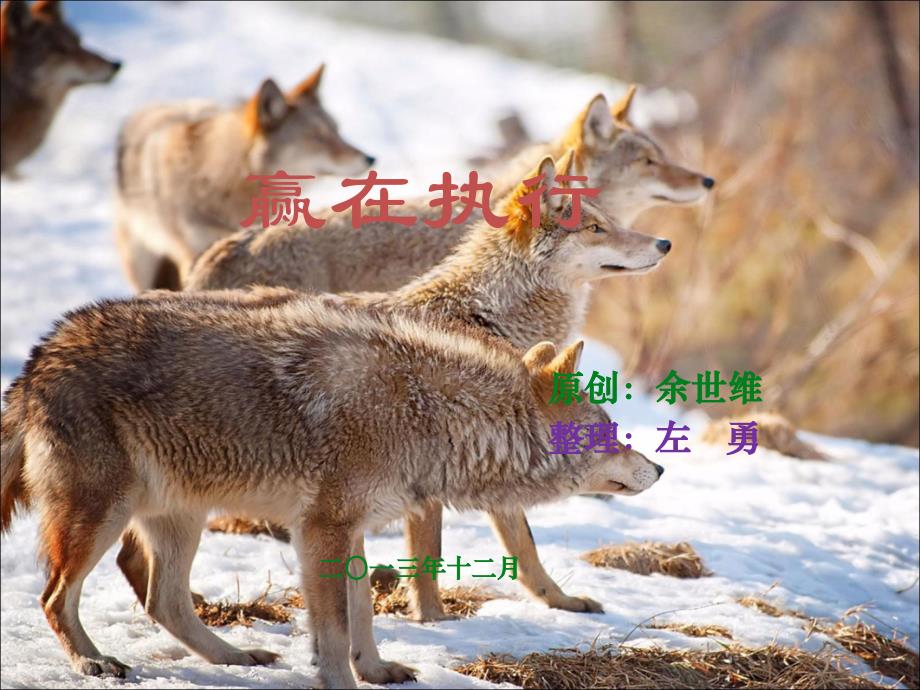 赢在执行(员工版)课件_第1页