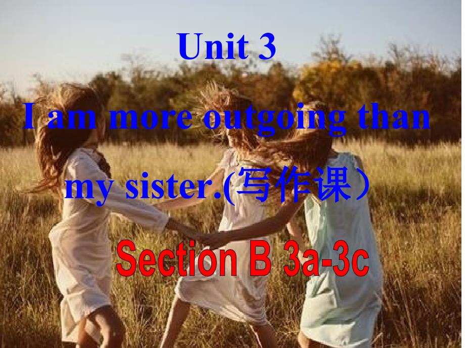 人教英语八年级上册Unit3SectionB3a3c课件_第1页