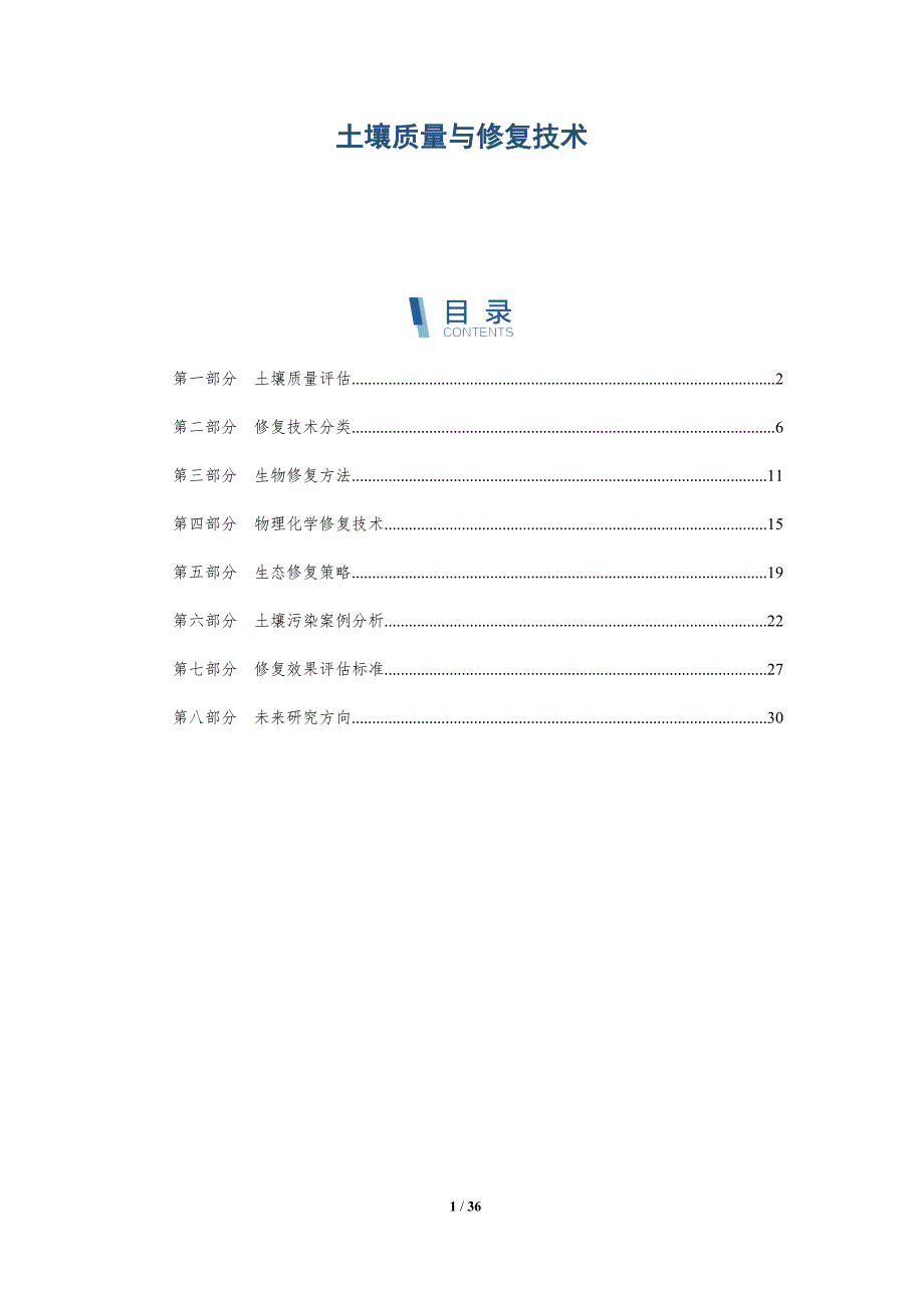 土壤质量与修复技术-洞察阐释_第1页