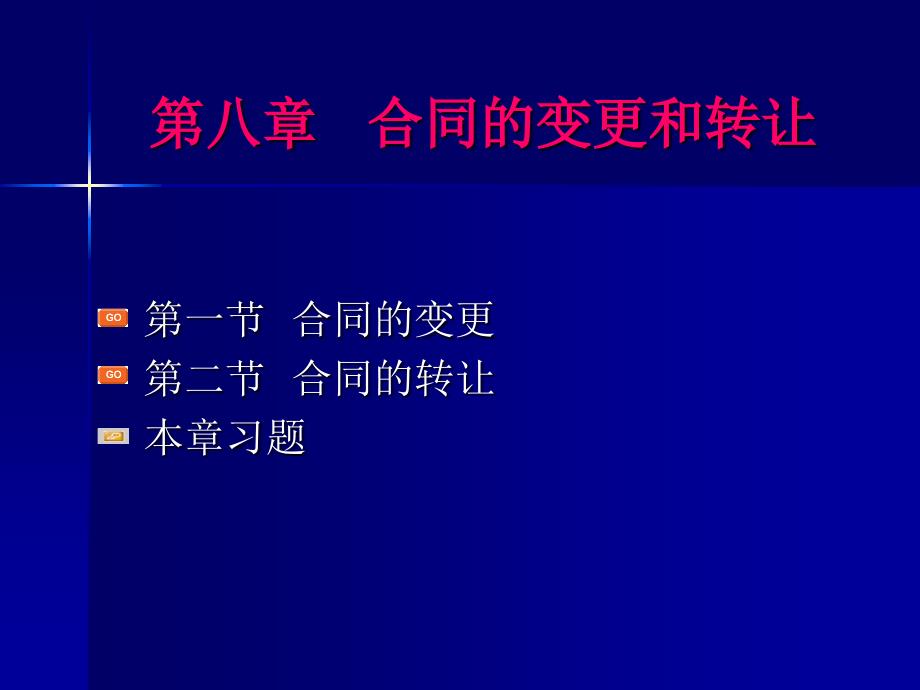 第八章-合同的变更和转让课件_第1页