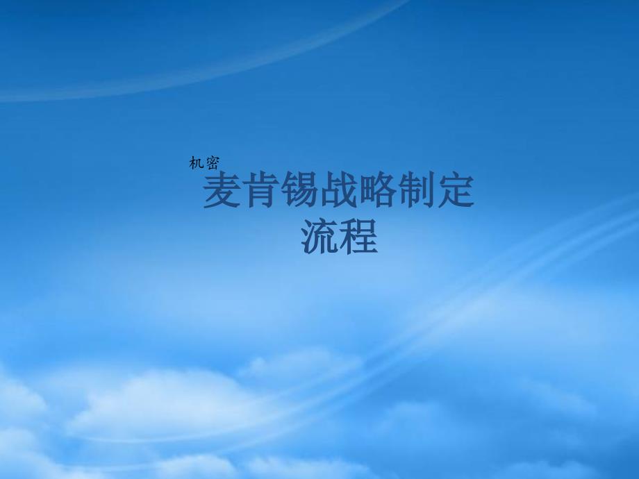 战略制定流程_第1页