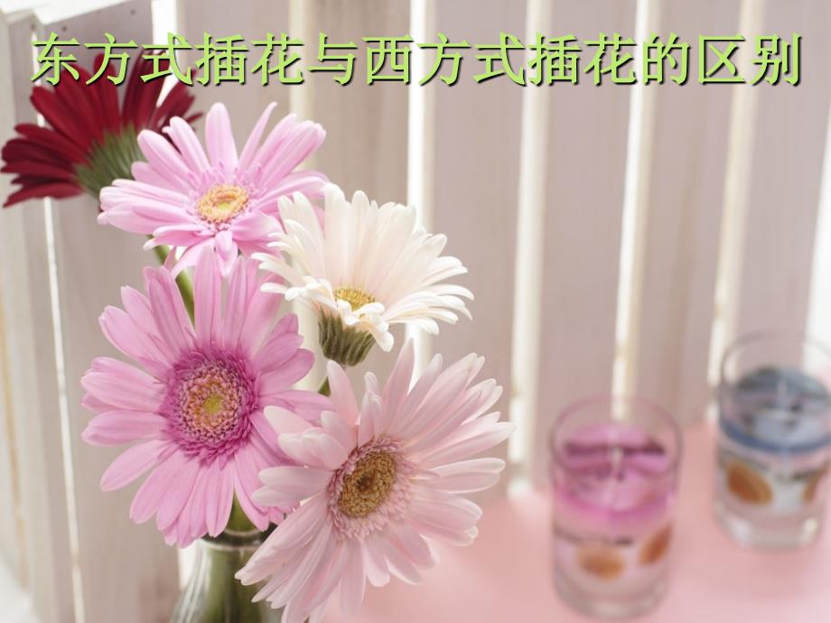 东方式插花与西方式插花的区别_第1页