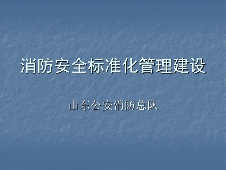 消防安全标准化管理_第1页